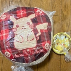 ピカチュウ　クッション・ポーチ