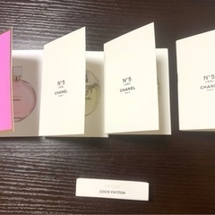 シャネル・ルイヴィトン香水5本セットの画像