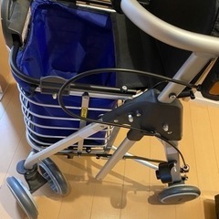 定価およそ50000円  未使用  tacaof テイコブ 歩行器 シニアカー 手押し車 買い物カート   の画像