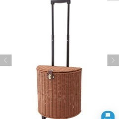 【決まりました】ラタンキャリーケース 