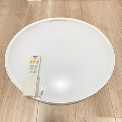 使用少ない　10畳　パナソニック　LEDシーリングライト　リモコ...