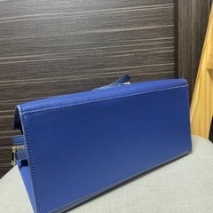 紺色　ショルダーバッグの画像