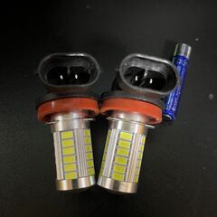 アップガレージ購入オリジナルH１１ＬＥＤバルブ３３連、２個