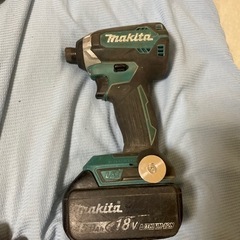 makita18vインパクトバッテリー付