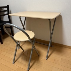 デスク・チェアーセットの画像