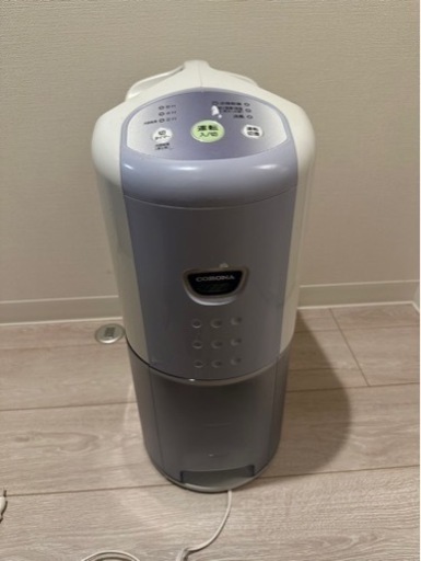 CORONA(コロナ) 衣類乾燥除湿機 【日本生産】 除湿量6.3L(木造7畳・鉄筋14畳まで) コンプレッサー式 10年交換不要フィルター搭載 ホワイト CD-P63A2(W)