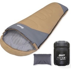 寝袋 シュラフ 枕付き/新品未使用！