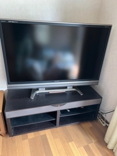 52インチ シャープ  スピーカー付きテレビ台
