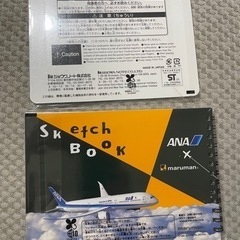ANA スケッチブック　maruman パズル　1セットの画像