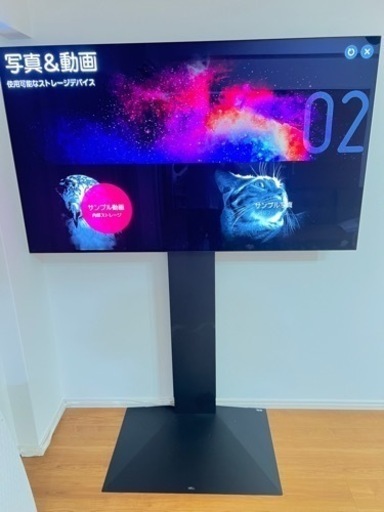【セット販売】有機ELテレビ65型wall V3
