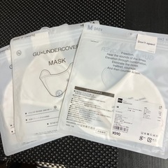 GUマスクMサイズ×3枚