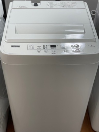 送料・設置込み可　洗濯機　4.5kg ヤマダ　2022年
