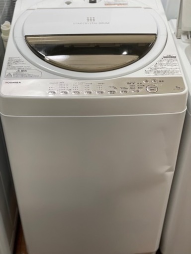 送料・設置込み可　洗濯機　7kg  TOSHIBA 2020年