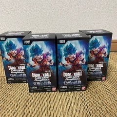 覚醒の鼓動　4box 新品未開封　テープ付き ドラゴンボール フュージョンワールド 覚醒の鼓動 4BOX 未開封 テープ