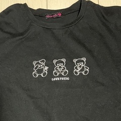 ラブトキシックのＴシャツワンピース 160の画像
