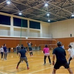 楽しくソフトバレーしましょう☺️