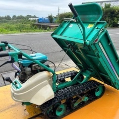 筑水キャニコム 運搬車 ダンプ　BP412 クローラー 積載25...