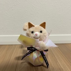 ネコ　ぬいぐるみ　置物