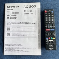 SHARP 液晶カラーテレビ　32型　☆地域限定配達無料★の画像