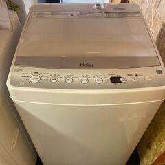 ☆中古￥10,800！Haier　4.5kg洗濯機　家電　2021年製　JW-E45CF型　幅53㎝ｘ奥行50㎝ｘ高さ89㎝　【BF055】