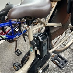 電動自転車　ママチャリン　2人乗りYAMAHAの画像