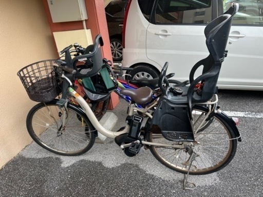 電動自転車　ママチャリン　2人乗りYAMAHA