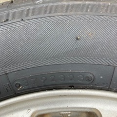 アルミホイール4本セット、一年くらい使用、5穴の画像