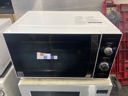 ☆中古￥9,800！TOSHIBA　電子レンジ　家電　2020年製　ER-SM17(W)型　【BF062】