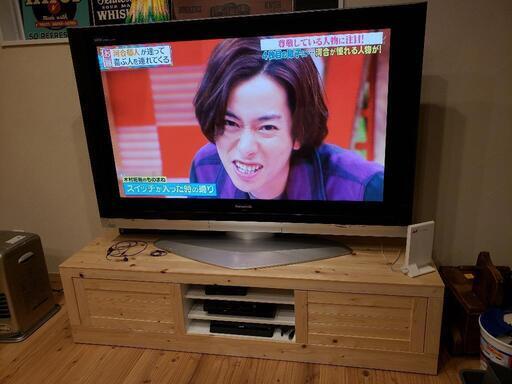 Panasonic　50インチ　プラズマテレビ　モニター　HDMI