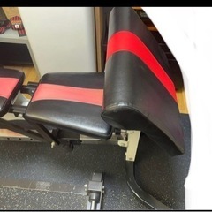 トレーニングベンチ　ラッドプル　エクステンション　アームカールセットの画像
