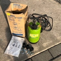 水中ポンプ150W 清水/泥水可