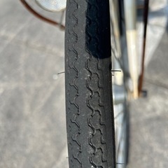 自転車(錆びてますがタイヤ状態良】
の画像