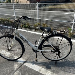 自転車(錆びてますがタイヤ状態良】
の画像