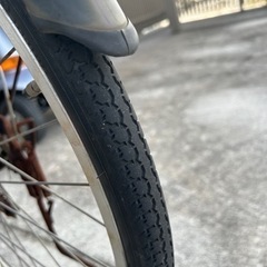 自転車(錆びてますがタイヤ状態良】
の画像