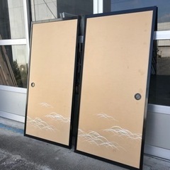 押入襖　太縁
