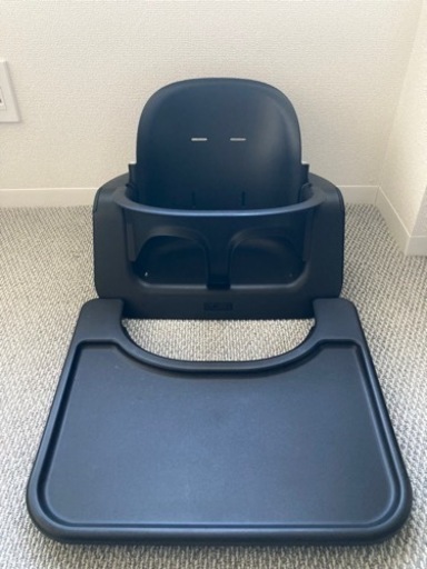 ストッケ　ステップス　　ベビーセット　クッション　ハイチェア　ブラック