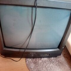 ブラウン管のテレビ