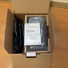 パソコン 周辺機器　docomo home 5G HR02 ホームルーターの画像