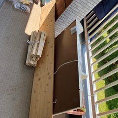 木材　リフォーム残りの木材の画像