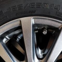 決まりました　最終値下げ　早い者がち　155/65/R14アルミ...