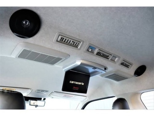 ハイエース　リアスピーカー増設　工賃込み