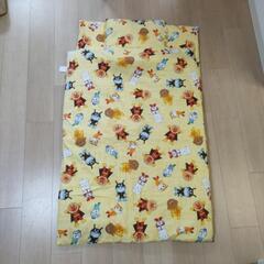 持ち運べる　西川のお昼寝布団セット