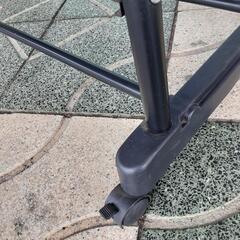 値下げ♪  2連 洋服ラック  ジャンクの画像