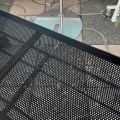 値下げ♪  2連 洋服ラック  ジャンクの画像