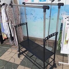 値下げ♪  2連 洋服ラック  ジャンク