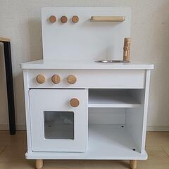 【購入者決定しました】ままごとキッチン子供用品 ベビー用品 おもちゃの画像