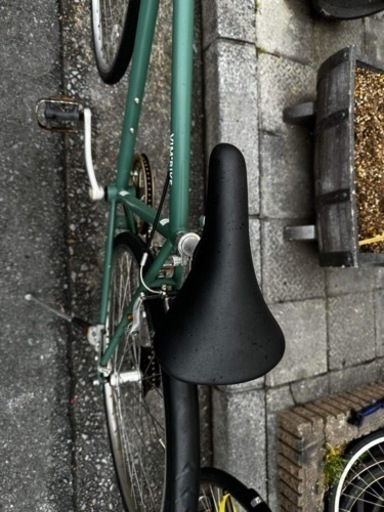 自転車 クロスバイク　７００ｘ２８ｃ　6変速　緑　配達可能