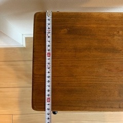 家具 サイドテーブル アイアン 木製　　の画像