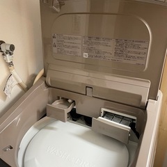 【ジャンク品】15日まで取りに来て頂ける方限定　日立　ビートウォッシュ　洗濯機　2017年製の画像