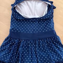 美品　150cm　パッド付き　ワンピース水着　子供用　キッズの画像